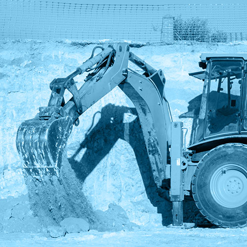 Close up of person smoothing concrete
