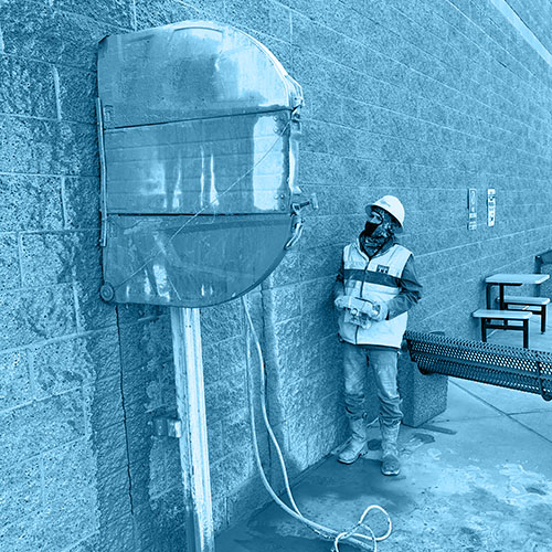 Image of light blue color